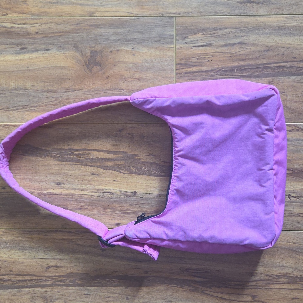 BAGGU Nylon Mini Shoulder Bag PINK - Picture 2 of 4